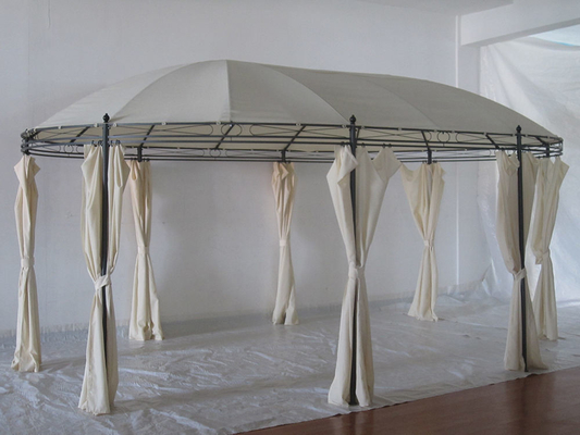 PA bedekte dekking staal frame tuinfeest Set 3.5 * 5.3 * 2.65M voor outdoor tuinfeestjes