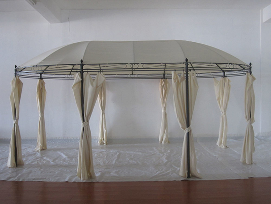 PA bedekte dekking staal frame tuinfeest Set 3.5 * 5.3 * 2.65M voor outdoor tuinfeestjes