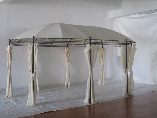 PA bedekte dekking staal frame tuinfeest Set 3.5 * 5.3 * 2.65M voor outdoor tuinfeestjes