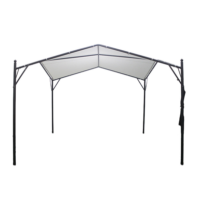 Gemakkelijk te monteren Tuinpergola Metalen vrijetijdsbesteding Eco-vriendelijke buitengas 3.5*3.5*2.7m