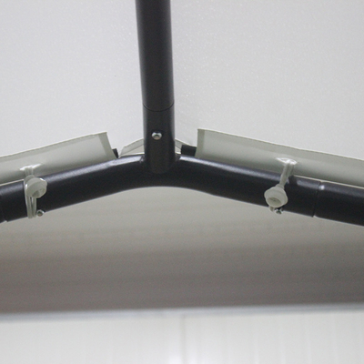 Gemakkelijk te monteren Tuinpergola Metalen vrijetijdsbesteding Eco-vriendelijke buitengas 3.5*3.5*2.7m