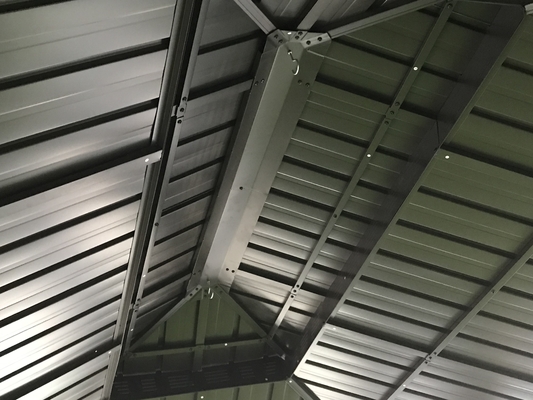 Tuinvoorzieningen 3.65x3.65x3.03m Buitengas met dubbel gegalvaniseerd staal