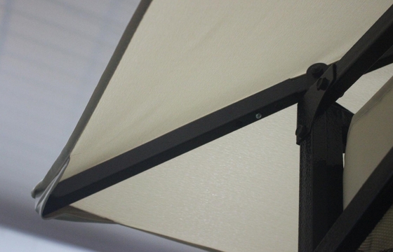 3x3x2.7M Staal buitenshuis Gazebo met dubbele bovenkant voor patio Canopy Party Outdoor Sanctuary