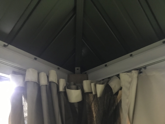 3X3X2.75M Metalen pergola Buitengevel voor tuinvoorzieningen met pergola brug