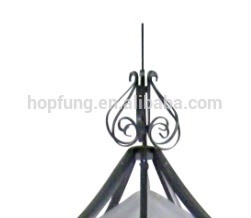 Populaire 3*3*2.65m Single Roof Garden Pergola met Decorative Luxury en Arbours Design