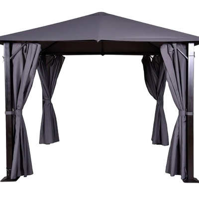 Stevig en functioneel overhang schilderen Metalen Gazebo met bogen