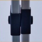 Buitenmeubilair Aluminium vouwtent met aluminium frame en muggennet