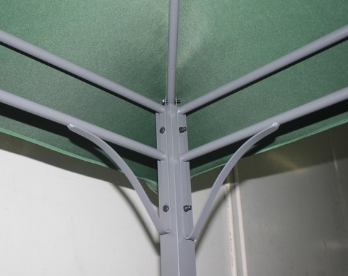 Buiten Gazebo Canopy Shelter 3X3X2.6M met gemakkelijk te monteren metalen frame en zijwanden