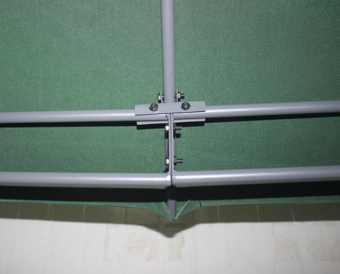 Buiten Gazebo Canopy Shelter 3X3X2.6M met gemakkelijk te monteren metalen frame en zijwanden