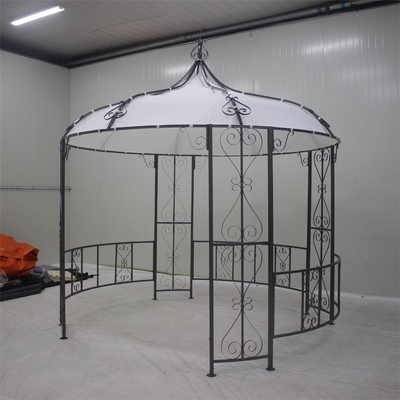 Stalen metaal aangepast Dia3 * 2.9m Tuin Gazebo voor buiten ontspanning en entertainment