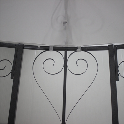 Stalen metaal aangepast Dia3 * 2.9m Tuin Gazebo voor buiten ontspanning en entertainment