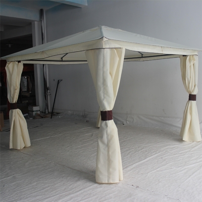 Buiten waterdicht tuinkapper Pergola overhangende dakranden tent met sterk stalen frame