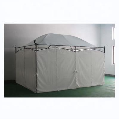 Metalen en Hemlock Spruce Tuin Canopy Pergola Tent Screen met roestbestendige frame