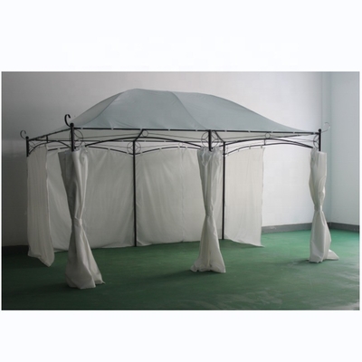Metalen en Hemlock Spruce Tuin Canopy Pergola Tent Screen met roestbestendige frame
