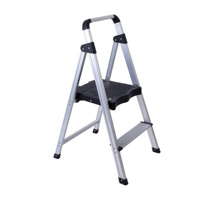 Aanpasbaar stalen nylon draagbaar vouwbaar A-frame ladderplank met uitbreidbaar werkplatform