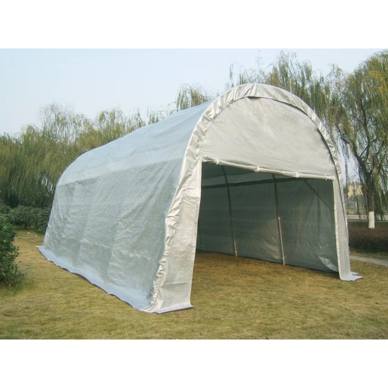 Makkelijk te bouwen Custom Carport Garage Metalen Frame Voor Auto Parking Pakket Grootte 95 * 45 * 28
