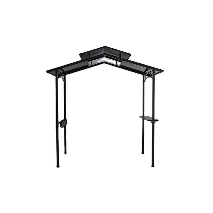 Hard Top BBQ PC Board Grill Gazebo Metalen frame voor Outdoor Garden Park Patio Barbecue