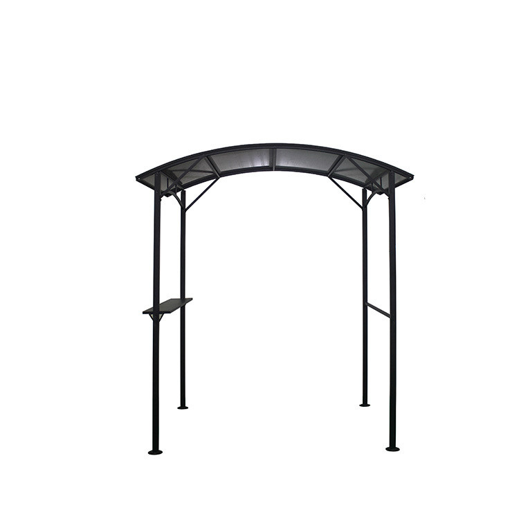 Hardtop BBQ Gazebo Outdoor Pavilion Tent Vierhoekige dakpaviljoen met hardtop