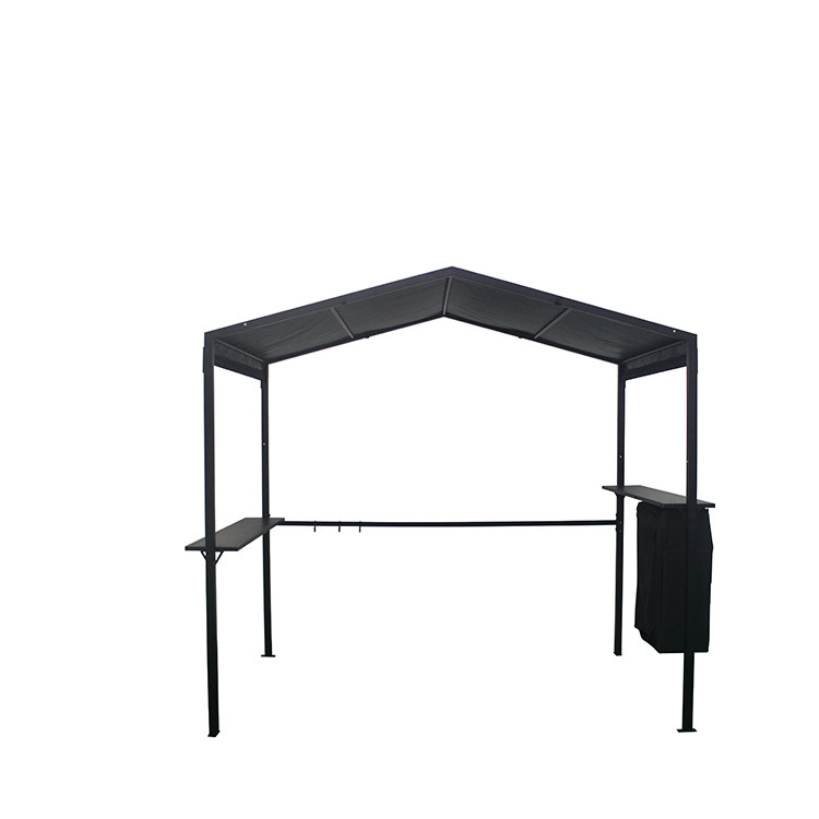 2.3*1.5*2.2M Buitenaf Aluminium Hard Polyester dak Gazebo met poeder gecoate zeil afwerking