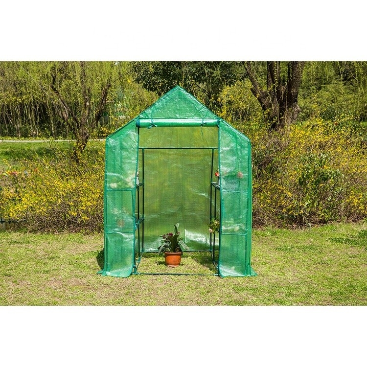 Frame Heavy Duty Metal Greenhouse Waterdicht Plastic Vent voor buitenplantgroei