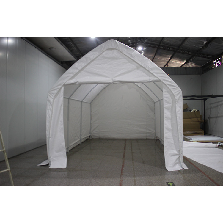 Opvouwbare mobiele waterdichte buitengarage Canopy opslagruimte Draagbare metalen frame Carport