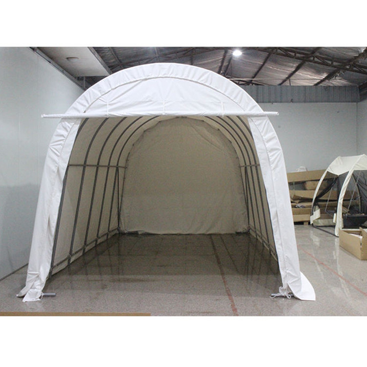 Niet-gecoate zeil afwerking waterdichte carport covers voor 400*730*330cm auto bescherming
