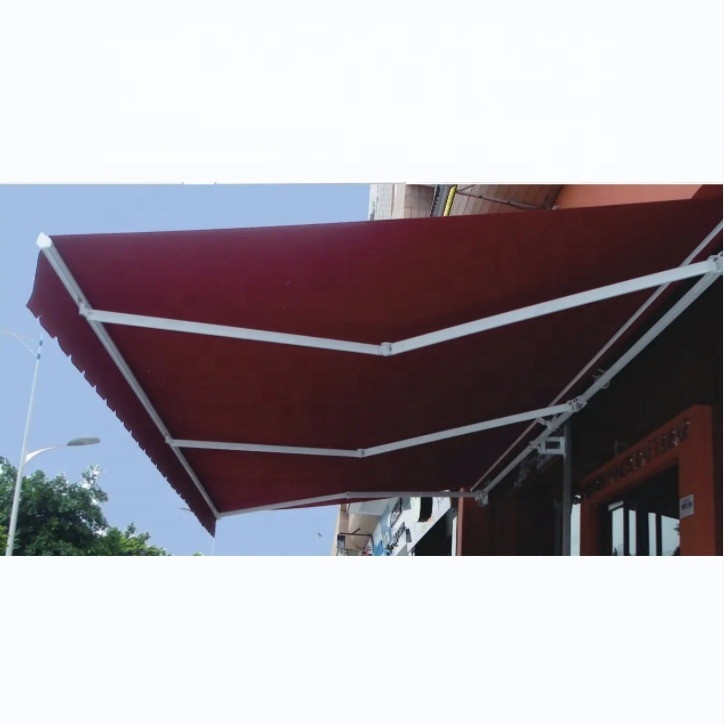 Vertrekbare luifel voor zonneschaduw 3,5*2,5 m Volledig open type Buitenhanddoek N.W 9