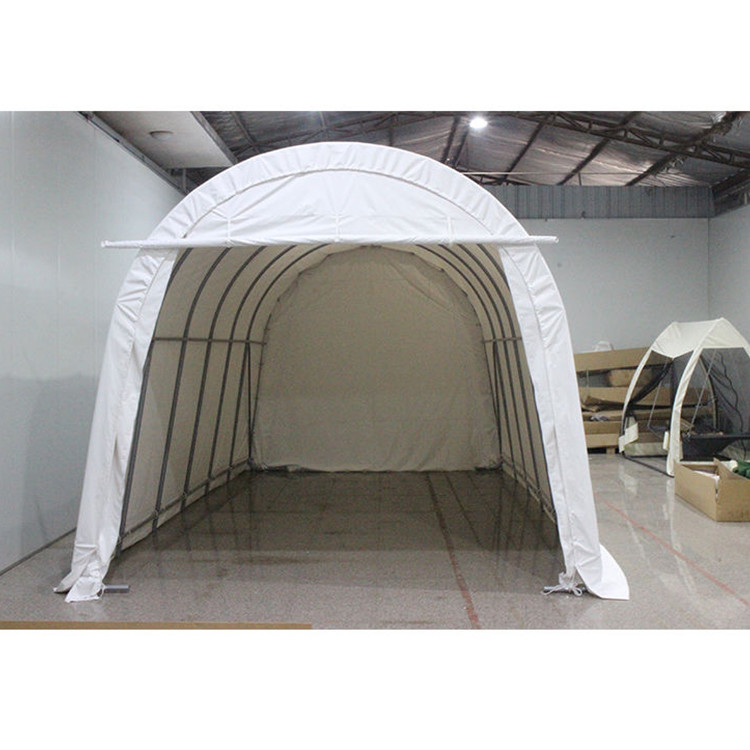 Makkelijke montage vouwdoeken Carport voor winter parkeerplaats Pakket Grootte 228*46*10cm