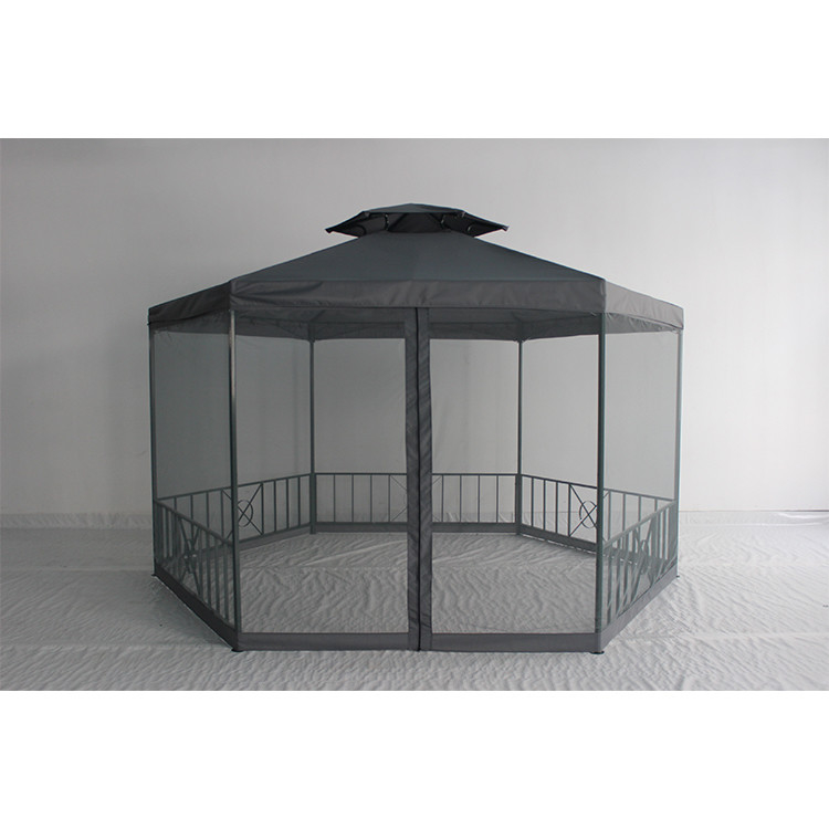 Aanpasbaar stalen raam Tuin Marquee Paviljoen tent Perfect voor park recreatieve evenementen