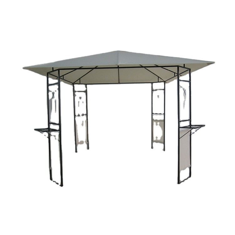 Dubbel dak Gazebo Buiten Canopy Shelter met aanpasbaar ontwerp en PVC gecoate afwerking