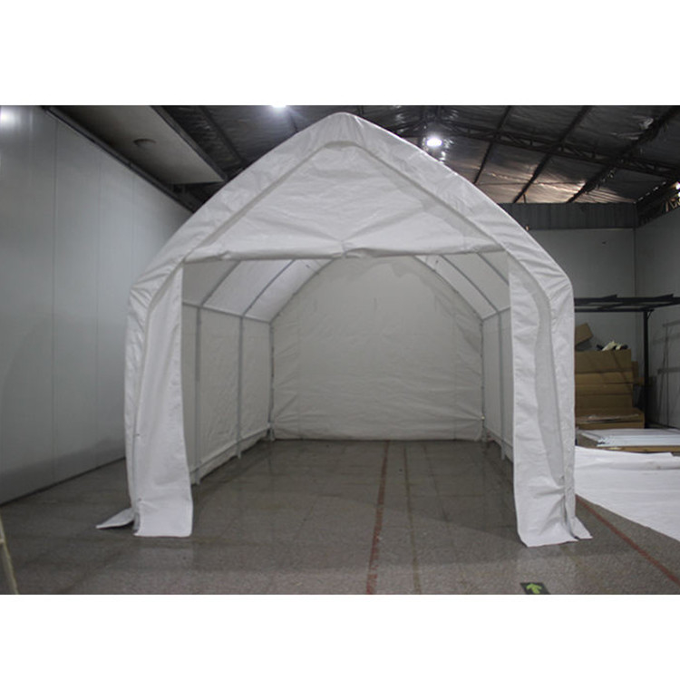 360*600*340cm Draagbare grote waterdichte baldachin Outdoor Garage tent met poeder gecoate frame