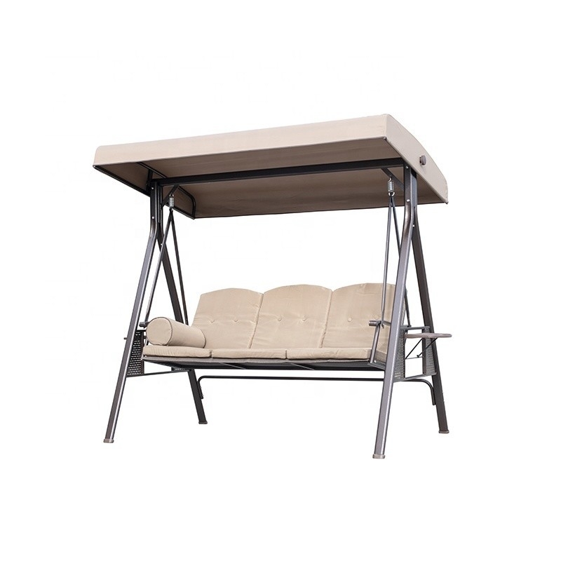 200*124*170cm Tuinversieringen Buiten Kussenbank Bed met Canopy Pergola Gazebo