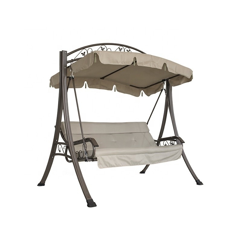 Outdoor patio schommelstoel met luifel tuin of hangmat