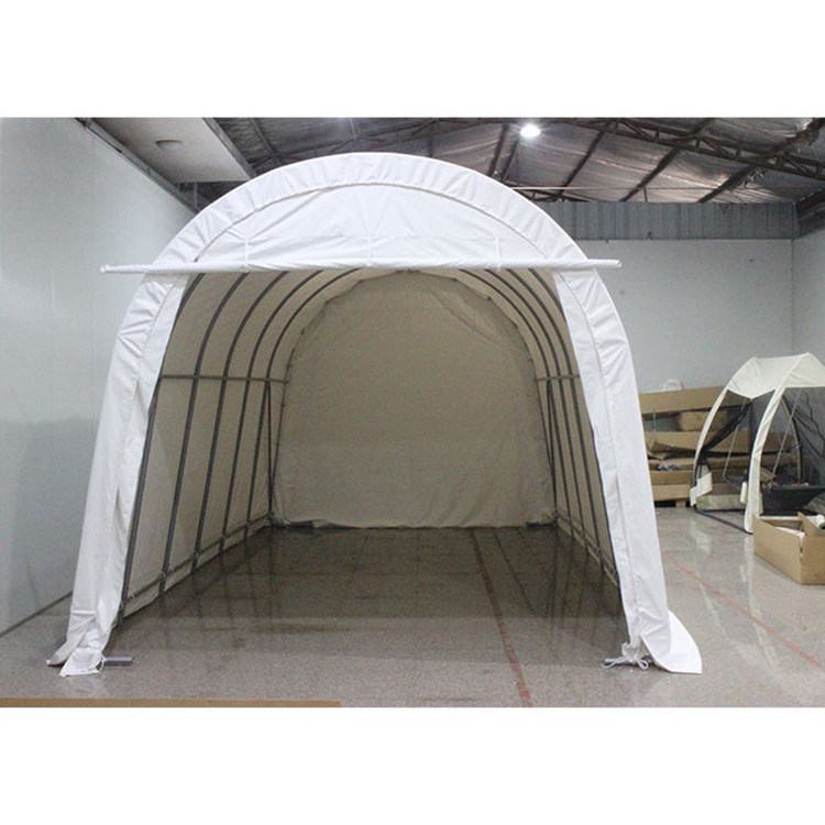 Waterdichte UV-bestendige Canvas Carport Covers voor auto-shelter Pakket Grootte 228*46*10cm