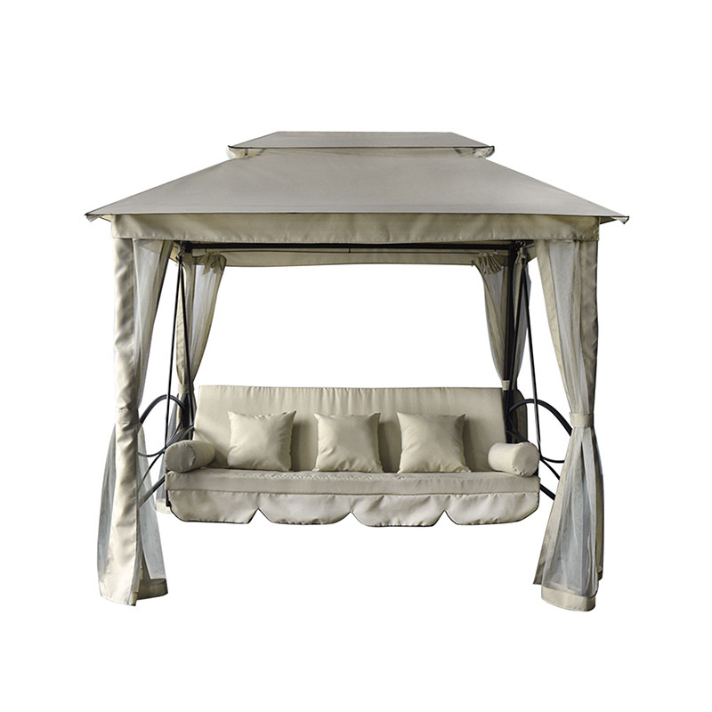 Y Mail Packing Patio Canopy Swing Bed voor Luxe Leisure Outdoor Meubels Tent