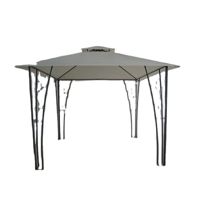 3*3M Double Top Pergola Gazebo Metalen Decoratie Ideaal voor bruiloften en evenementen