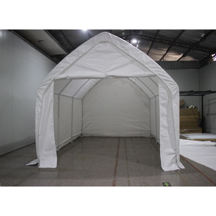 Metalen QP-128 Grote witte buitenreceptie Warehouse Huwelijksfeest Carport voor evenementen