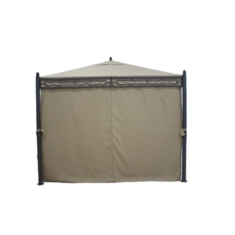 Gemakkelijk te monteren tuin metalen tribune 3*3*2.75M met polyester bovendeel en zijwanden