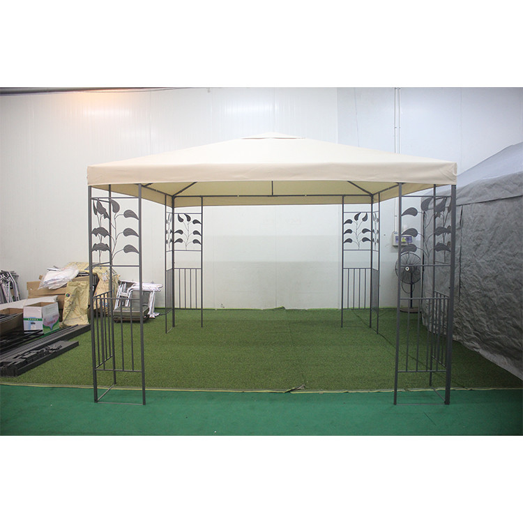 Park Leisure Double Top Gazebo 3*3m met PA-gecoate staalframe en polyesterstof