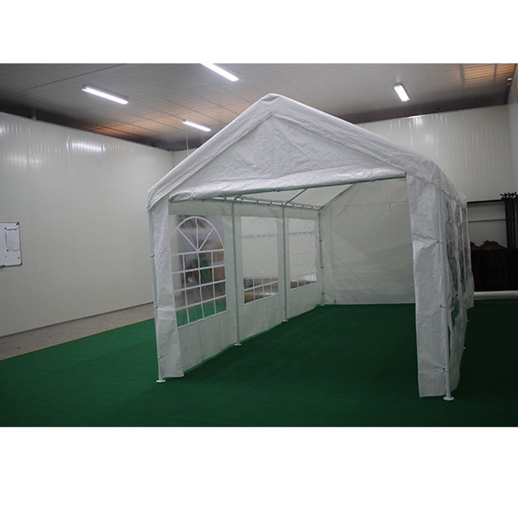 Buitencarport 3X6M Tuinschuur met deuren en ramen