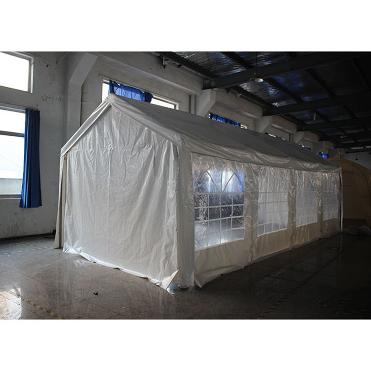 Metalen frame Top Groen Buiten Waterdicht 11 * 25M Carport voor Commercieel Evenement Party Show