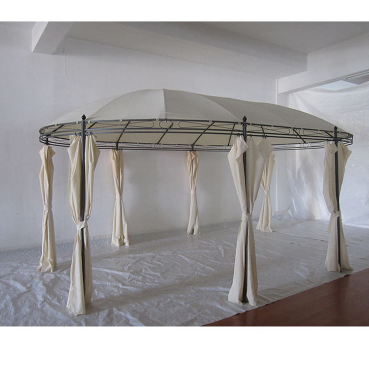 PA bedekte dekking staal frame tuinfeest Set 3.5 * 5.3 * 2.65M voor outdoor tuinfeestjes