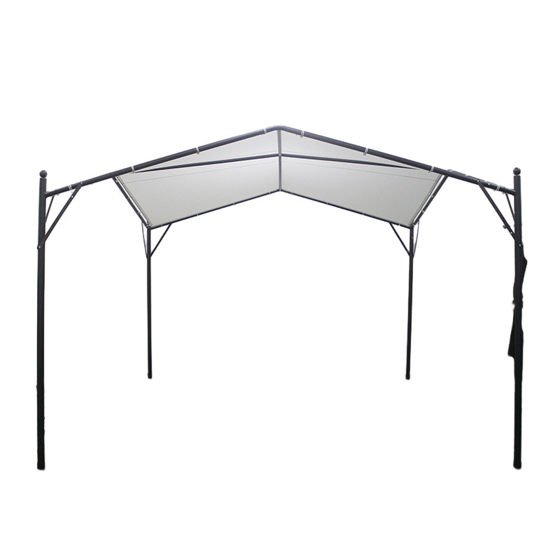 Gemakkelijk te monteren Tuinpergola Metalen vrijetijdsbesteding Eco-vriendelijke buitengas 3.5*3.5*2.7m