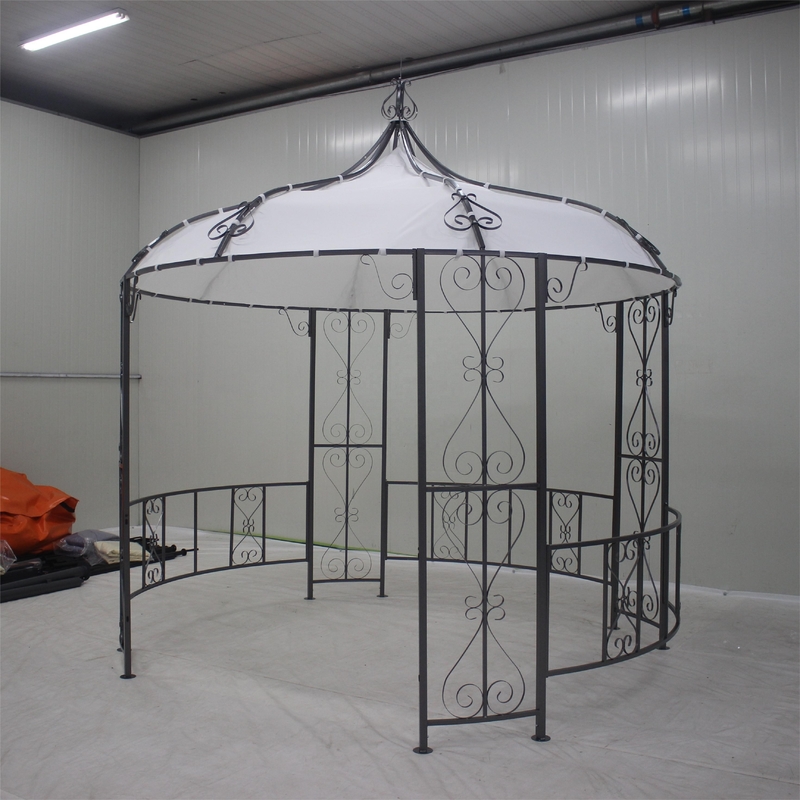 Stalen metaal aangepast Dia3 * 2.9m Tuin Gazebo voor buiten ontspanning en entertainment